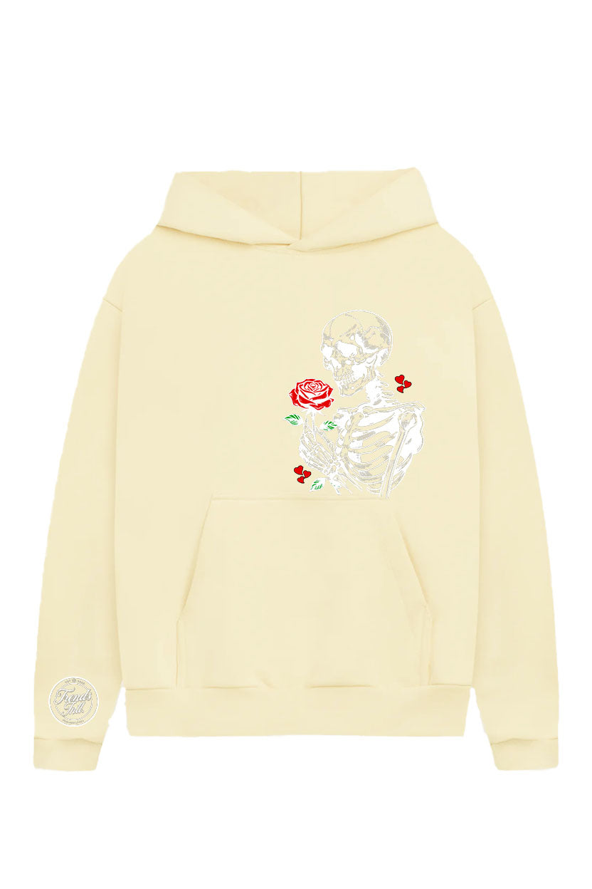 Spread Love Not War Hoody Cream