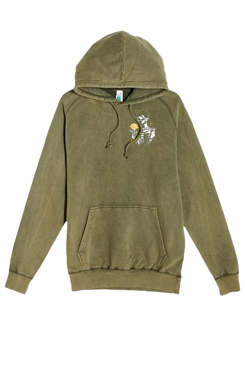 Spread Love Not War Hoodie Olive
