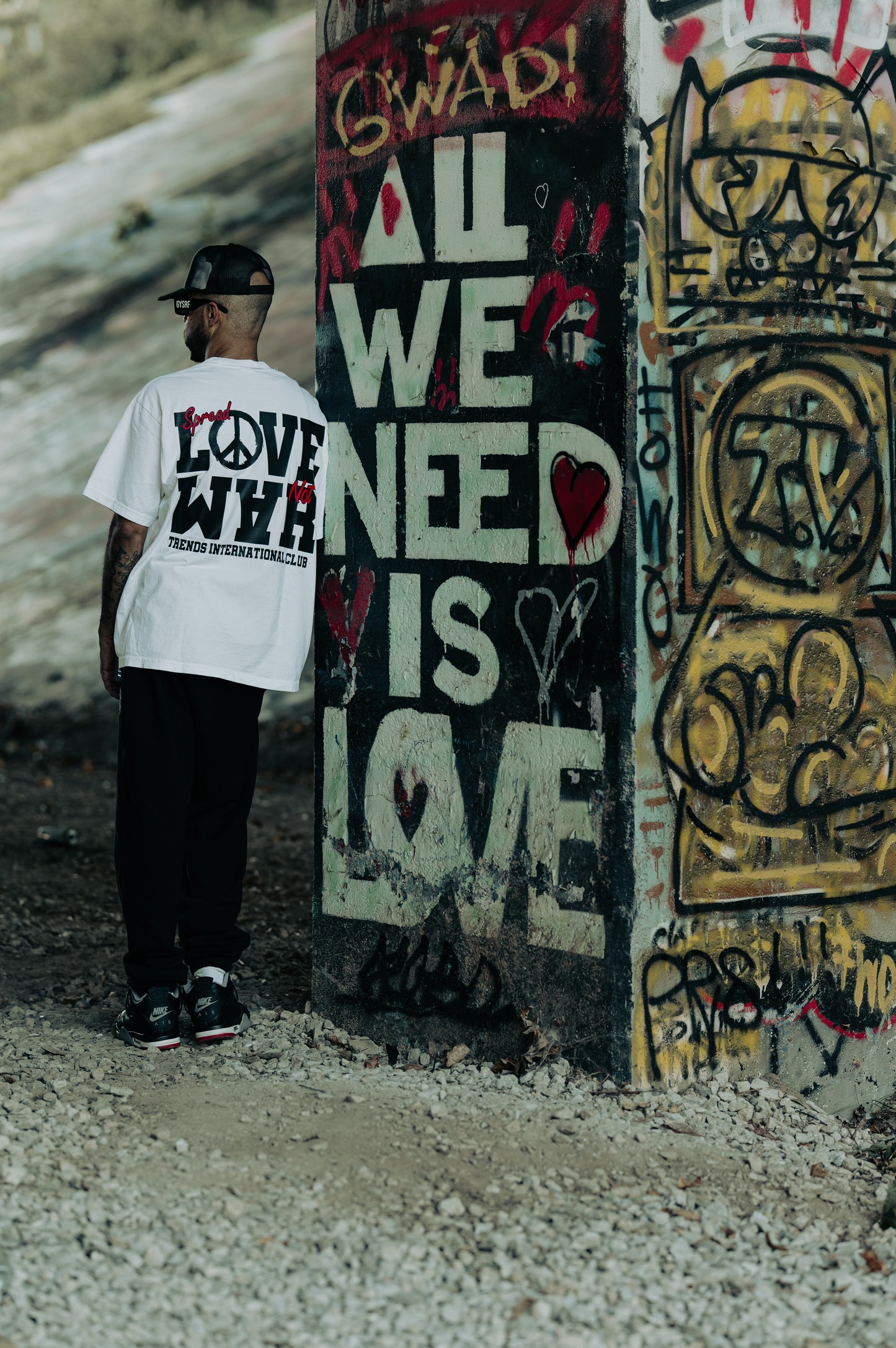 Spread Love Not War Tee
