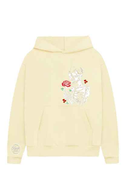 Spread Love Not War Hoody Cream