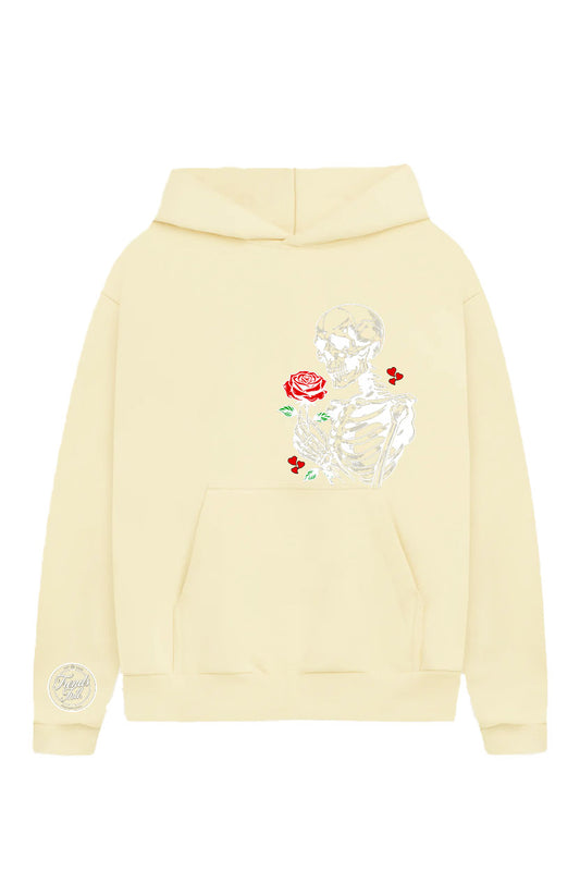 Spread Love Not War Hoody Cream