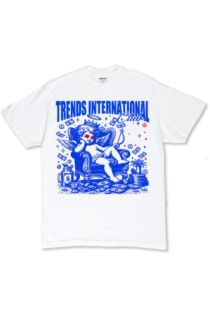 Trends Trillionaires T-shirt White/Royal